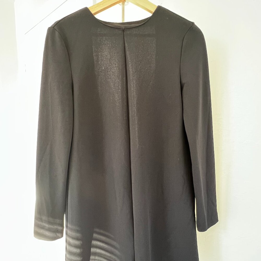 Zara Trafaluc Black Long Sleeve Mini Dress S